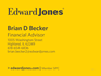 Brian D Becker - Edward Jones